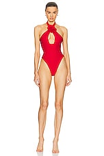 LPA Marjorie One Piece in Red, view 1, click to view large image.