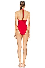 LPA Marjorie One Piece in Red, view 3, click to view large image.