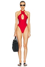 LPA Marjorie One Piece in Red, view 4, click to view large image.