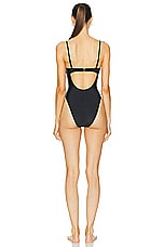 LPA Francesca One Piece in Black, view 3, click to view large image.