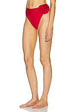 LPA Marjorie High Waist Bottom in Red, view 3, click to view large image.