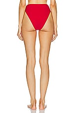LPA Marjorie High Waist Bottom in Red, view 4, click to view large image.