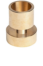 54 Celsius Brass Candle Holder in Brass, view 1, click to view large image.