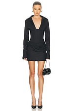 long sleeve corset mini dress Chi Chi Style Satin in Black, Size 10 Our homecoming dresses are expertly tailored by skilled artisans to make you feel truly unique MissJophiel Long Sleeves Corset Black