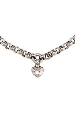 LAURA LOMBARDI Amorina Pendant Necklace in Silver, view 2, click to view large image.