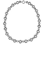 LAURA LOMBARDI Isola Necklace in Silver, view 1, click to view large image.