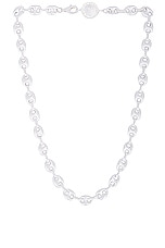 Louis Abel Faba Necklace in Sterling Silver, view 1, click to view large image.