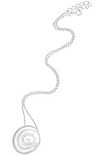 Louis Abel Uzu Mid Necklace in Sterling Silver, view 1, click to view large image.