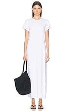LESET Margo Maxi Dress in White, view 1, click to view large image.