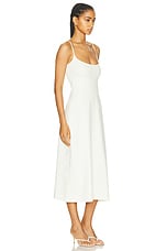 LESET Rio Maxi Tank Dress in Natural, view 2, click to view large image.