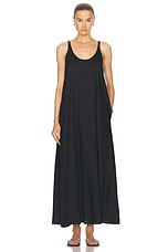 LESET Yoko Maxi Tank Dress in Black, view 1, click to view large image.