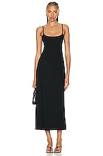 LESET Rio Maxi Tank Dress in Black, view 1, click to view large image.