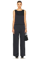 LESET Barb Pocket Pant in Midnight, view 4, click to view large image.