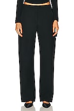 LESET Jane Painter Pant in Black, view 1, click to view large image.