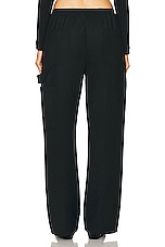 LESET Jane Painter Pant in Black, view 3, click to view large image.