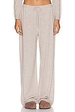 LESET James Drawstring Pant in Oatmeal, view 1, click to view large image.