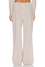 LESET James Drawstring Pant in Oatmeal, view 3, click to view large image.