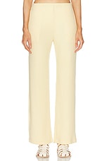 LESET Lauren Pocket Pant in Chamomile, view 1, click to view large image.