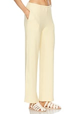 LESET Lauren Pocket Pant in Chamomile, view 2, click to view large image.