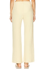 LESET Lauren Pocket Pant in Chamomile, view 4, click to view large image.