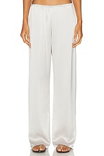 LESET Barb Wide Leg Pant in Cement, view 1, click to view large image.