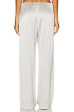 LESET Barb Wide Leg Pant in Cement, view 4, click to view large image.