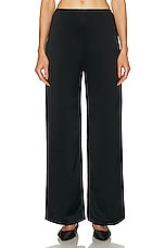 LESET Barb Wide Leg Pant in Black, view 1, click to view large image.