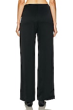 LESET Barb Wide Leg Pant in Black, view 3, click to view large image.