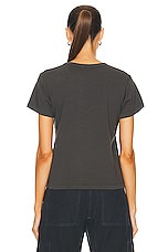 LESET The Margo Tee in Slate, view 3, click to view large image.