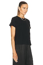 LESET Margo Tee in Black, view 2, click to view large image.