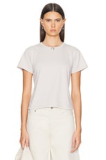 LESET Margo Tee in Creme, view 1, click to view large image.