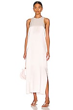 Loulou Studio Sula Dress in Ivory, view 1, click to view large image.