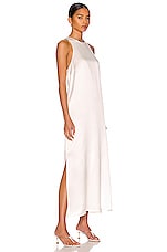 Loulou Studio Sula Dress in Ivory, view 2, click to view large image.