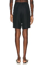 Loulou Studio Zinia Shorts in Black, view 3, click to view large image.