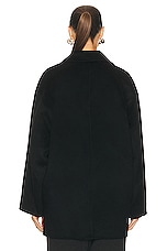 Loulou Studio Lina Blazer in Black, view 4, click to view large image.