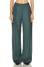 Loulou Studio Sbiru Pant in Ice Green, view 1, click to view large image.