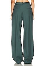 Loulou Studio Sbiru Pant in Ice Green, view 3, click to view large image.