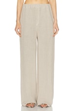 Ludovic de Saint Sernin Boxer Pant in Sand Beige, view 1, click to view large image.