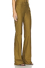 Ludovic de Saint Sernin Bum Pant in Olive Green, view 2, click to view large image.