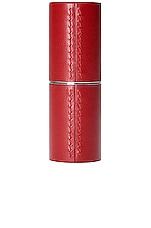La Bouche Rouge Refillable Leather Case in Red, view 1, click to view large image.