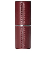 La Bouche Rouge Refillable Leather Case in Chocolate, view 1, click to view large image.