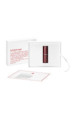La Bouche Rouge Refillable Leather Case in Chocolate, view 2, click to view large image.