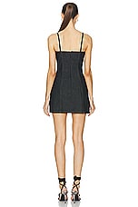 Magda Butrym Mini Dress in Black, view 3, click to view large image.