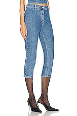 Magda Butrym Knee Length Skinny in Blue, view 2, click to view large image.
