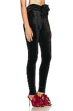 Magda Butrym Skinny Pant in Black, view 2, click to view large image.
