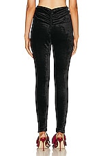 Magda Butrym Skinny Pant in Black, view 3, click to view large image.