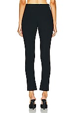 Magda Butrym Straight Leg Pant in Black, view 3, click to view large image.
