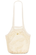 Magda Butrym Medium Devana Bag in Cream, view 3, click to view large image.