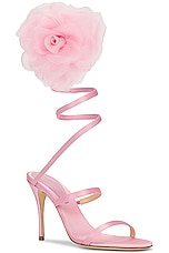 Magda Butrym Spiral Sandal in Pink, view 2, click to view large image.