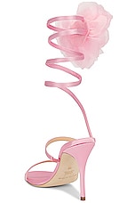 Magda Butrym Spiral Sandal in Pink, view 3, click to view large image.